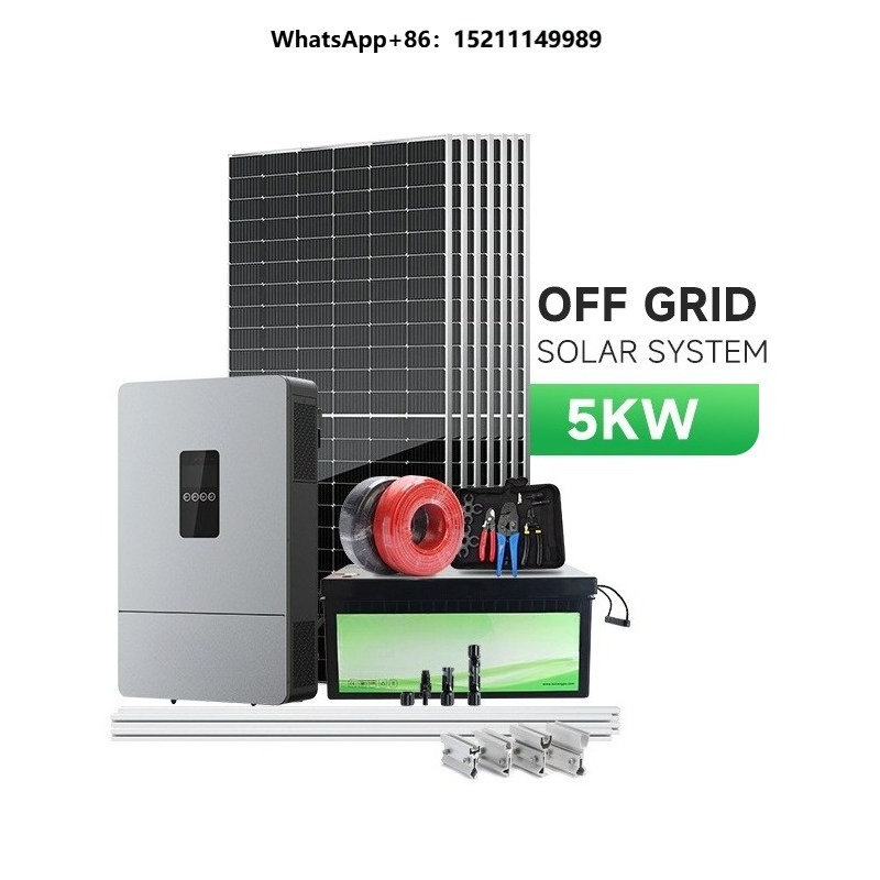 Off Grid Solar Kit - Complete Solar Energy System 5KW 5000W