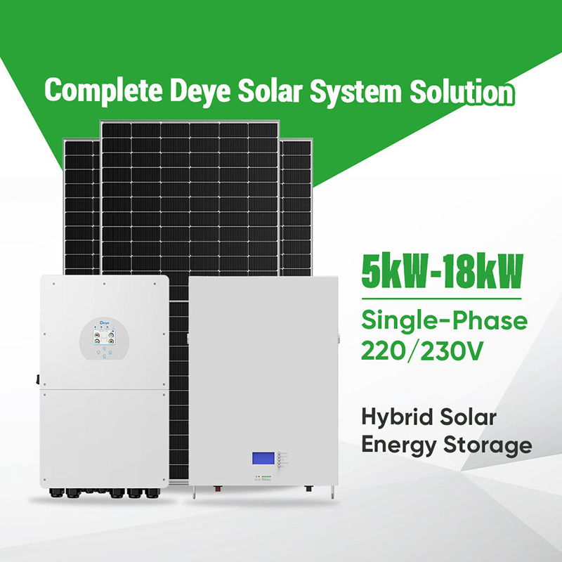Deye 5KW 10KW 15KW 18KW Hybrid - Off Grid Solar Kit review and price